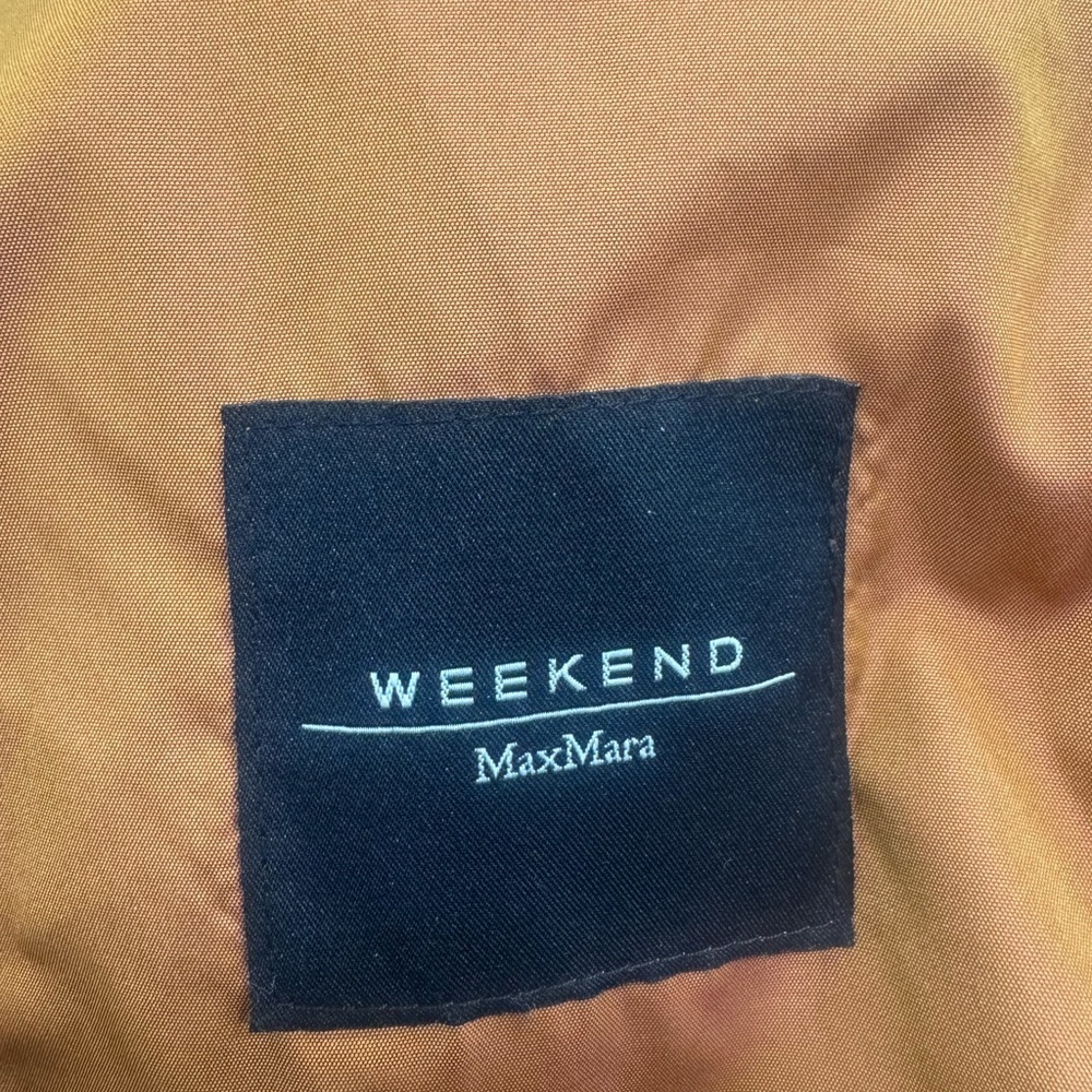 Max Mara Weekend Lightweight Jacket Orange Size US 10 - Picture 2 of 8
